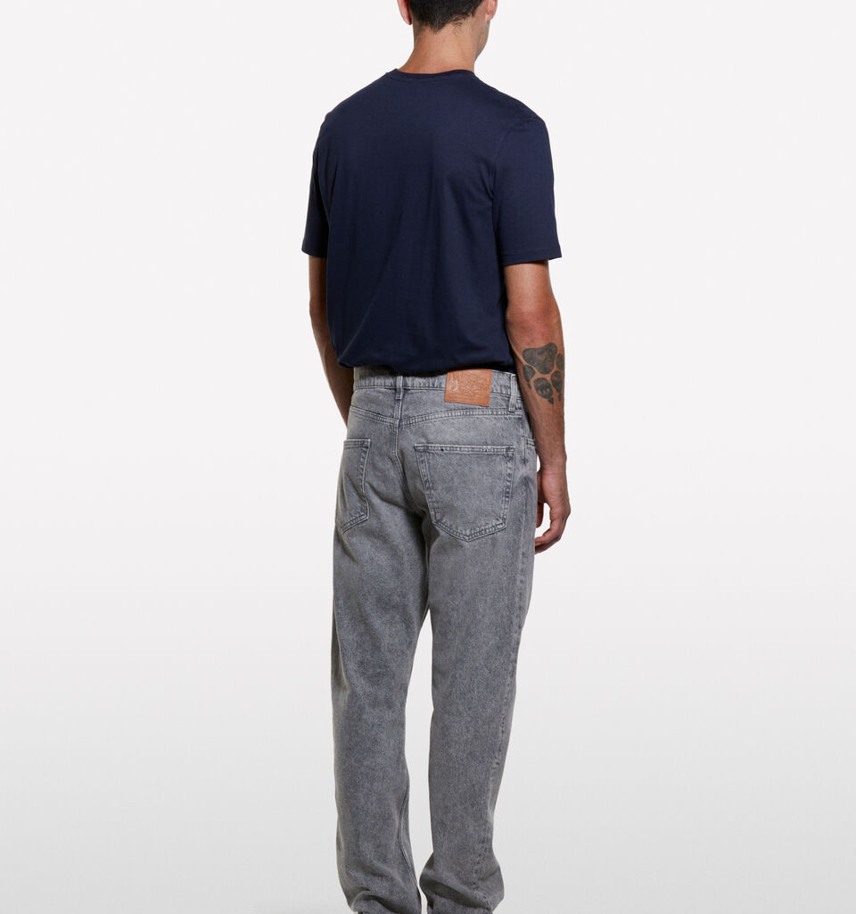 Gray Style 75 regular fit jeans - men's regular fit jeans - Gray | Sisley image number 2